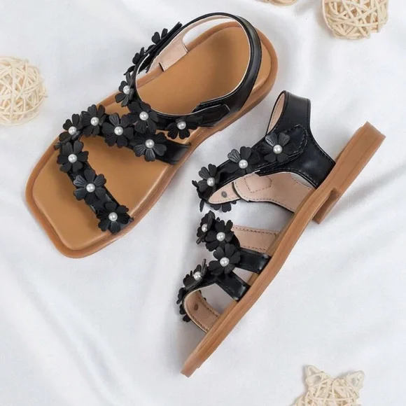 Girl Blossom Tan Sandals- (12.5) - Picture 4 of 4